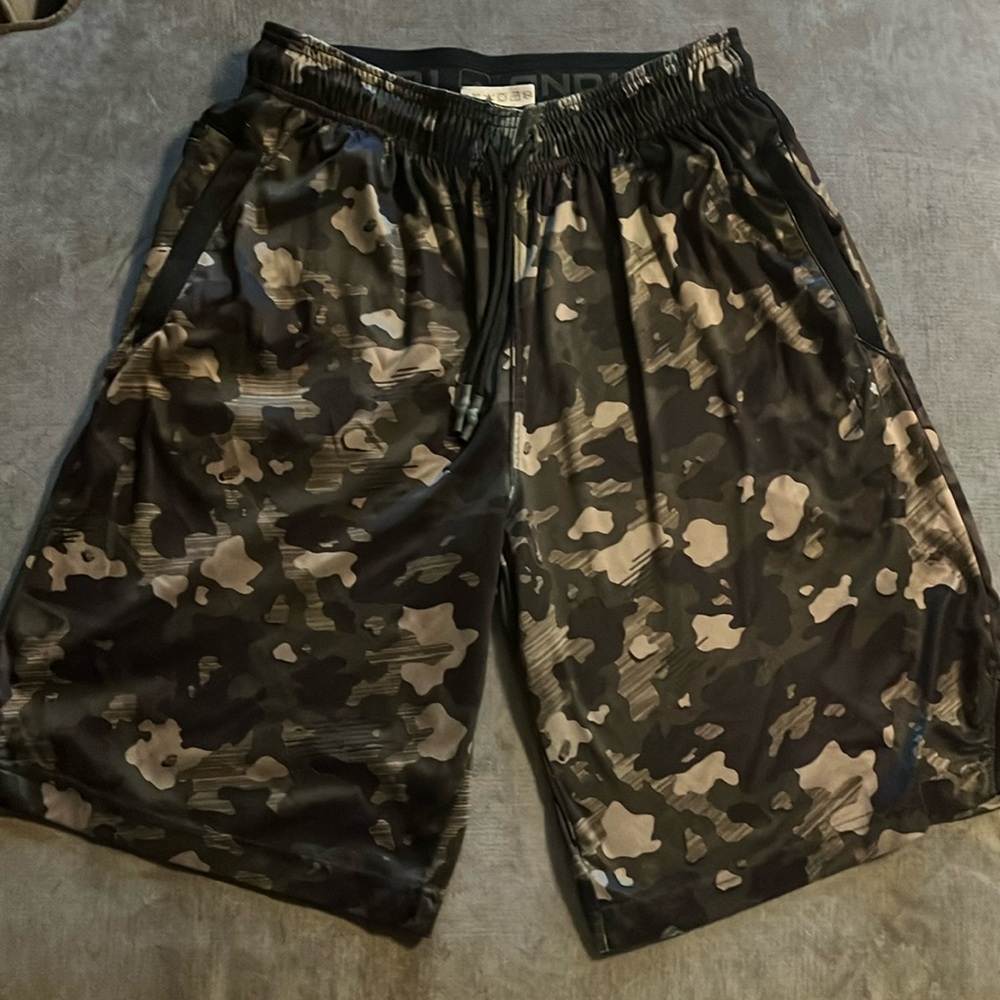 Camouflage shorts